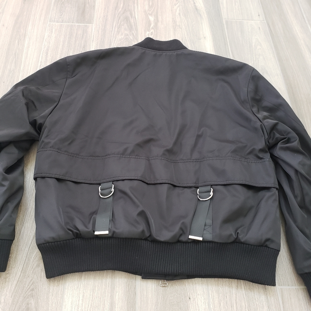 NWT 7 for all mankind black XL jacket rn# 115561 - Picture 9 of 10